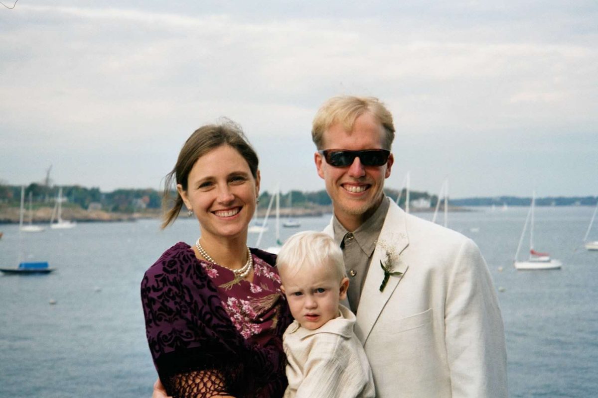 The family by the water